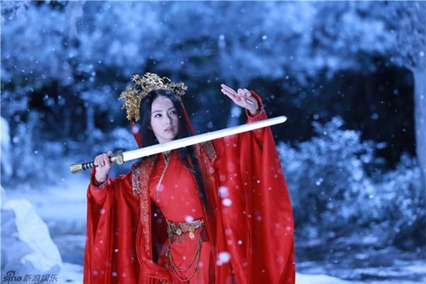 Đổng Tuyền trong vai Lâm Triều Anh.