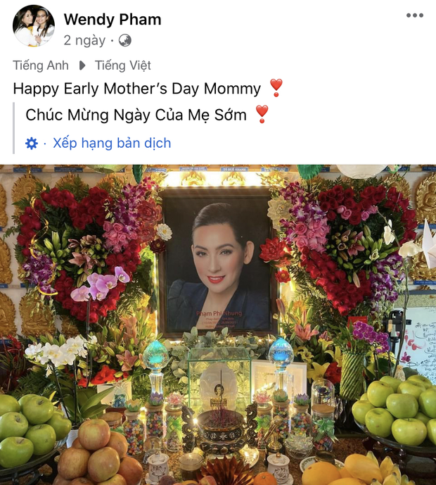 Con gái Phi Nhung khiến khán giả nghẹn ngào với lời nhắn nhân ngày của mẹ