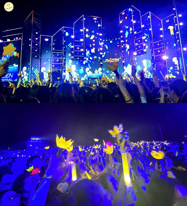 Taeyang (BIGBANG) dành lời khen nức lòng, đích thân chụp ảnh "biển vàng" của fan Việt Nam
